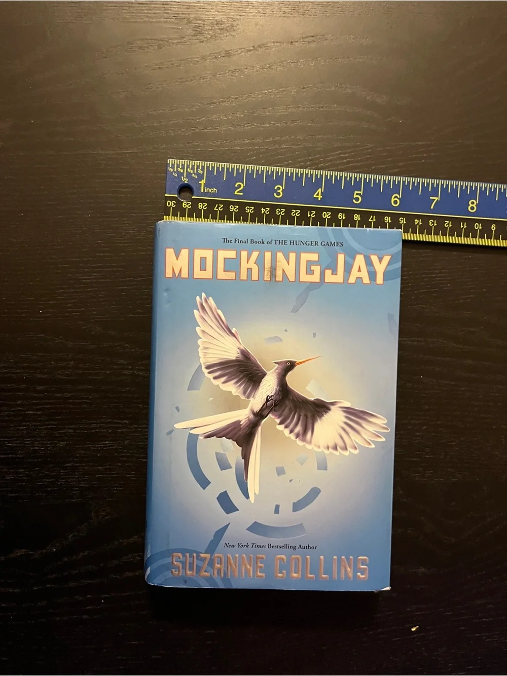 Scholastic Mockingjay Hardcover Book Hunger Games Trilogy Suzanne Collins Blue